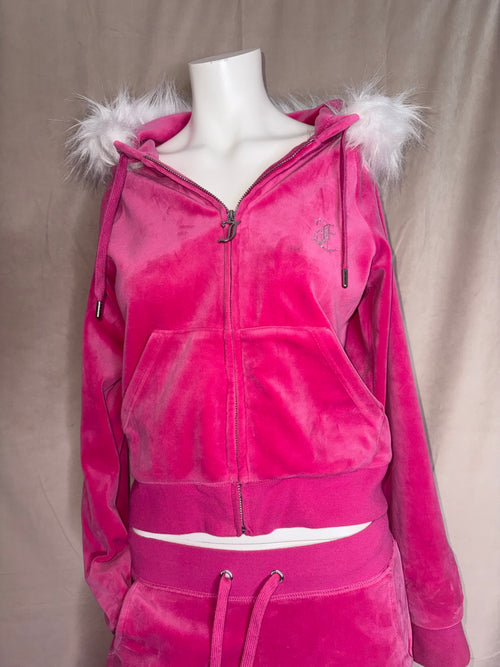 Juicy Couture fur set