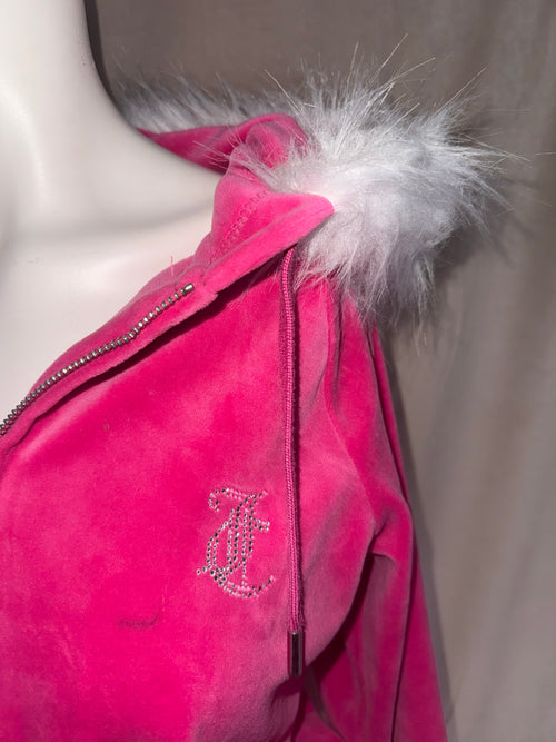 Juicy Couture fur set