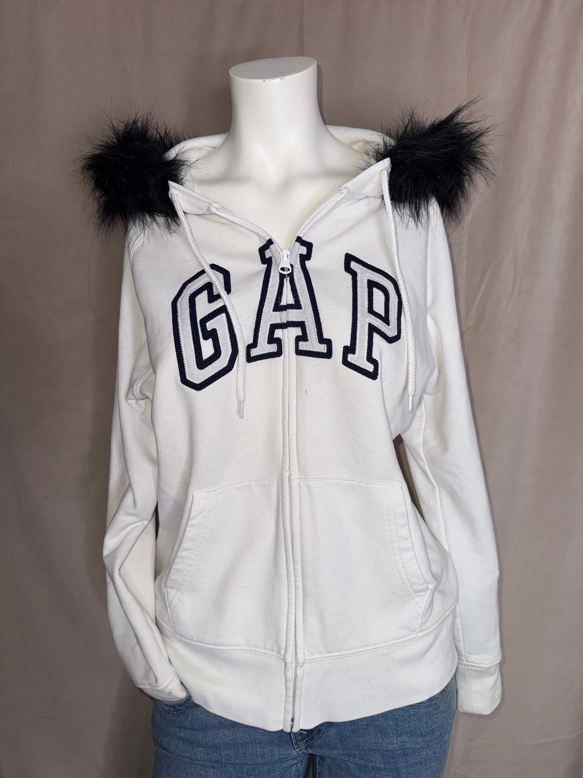 Gap fur hoodie
