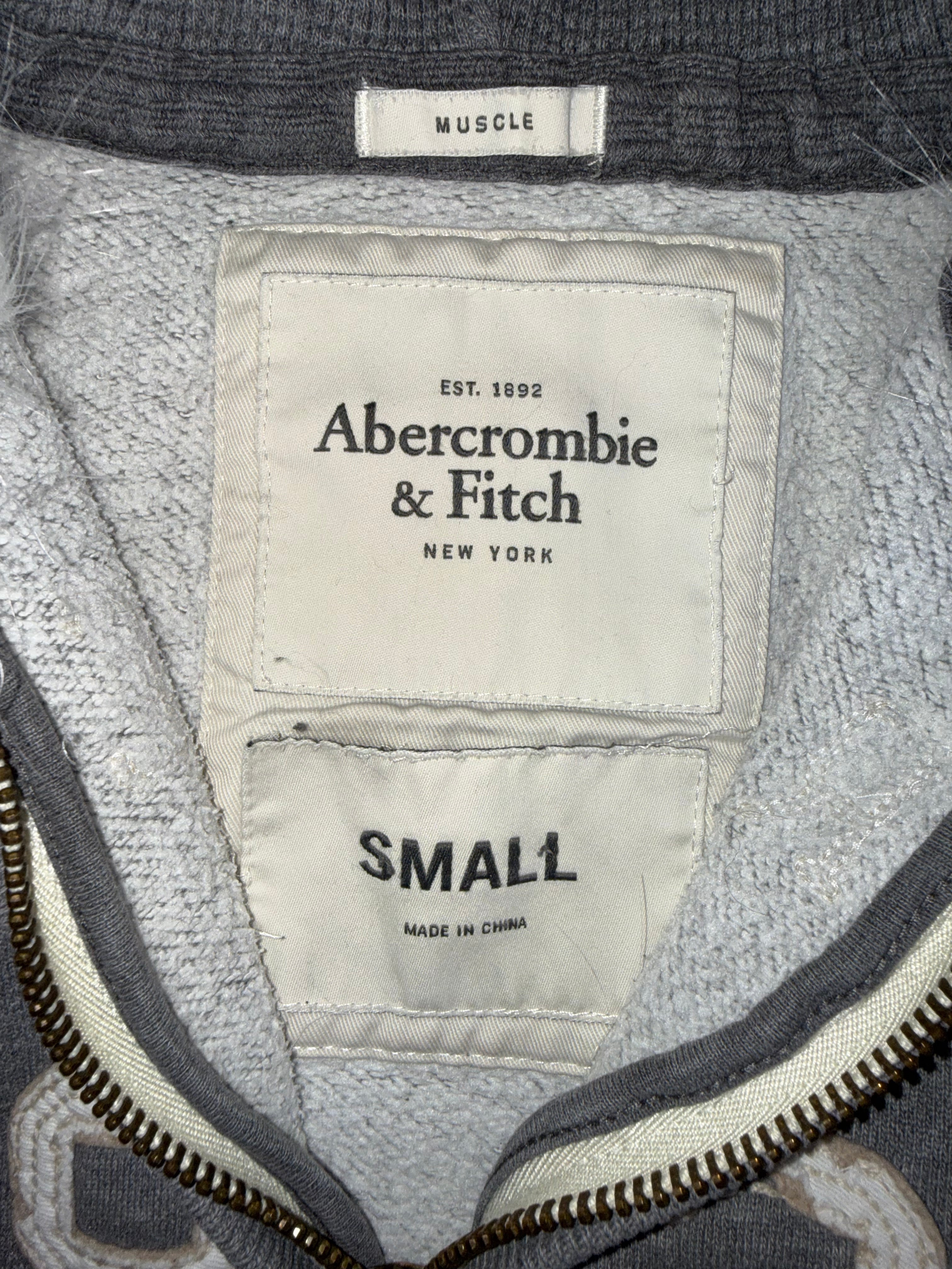 Abercrombie & Fitch fur hoodie