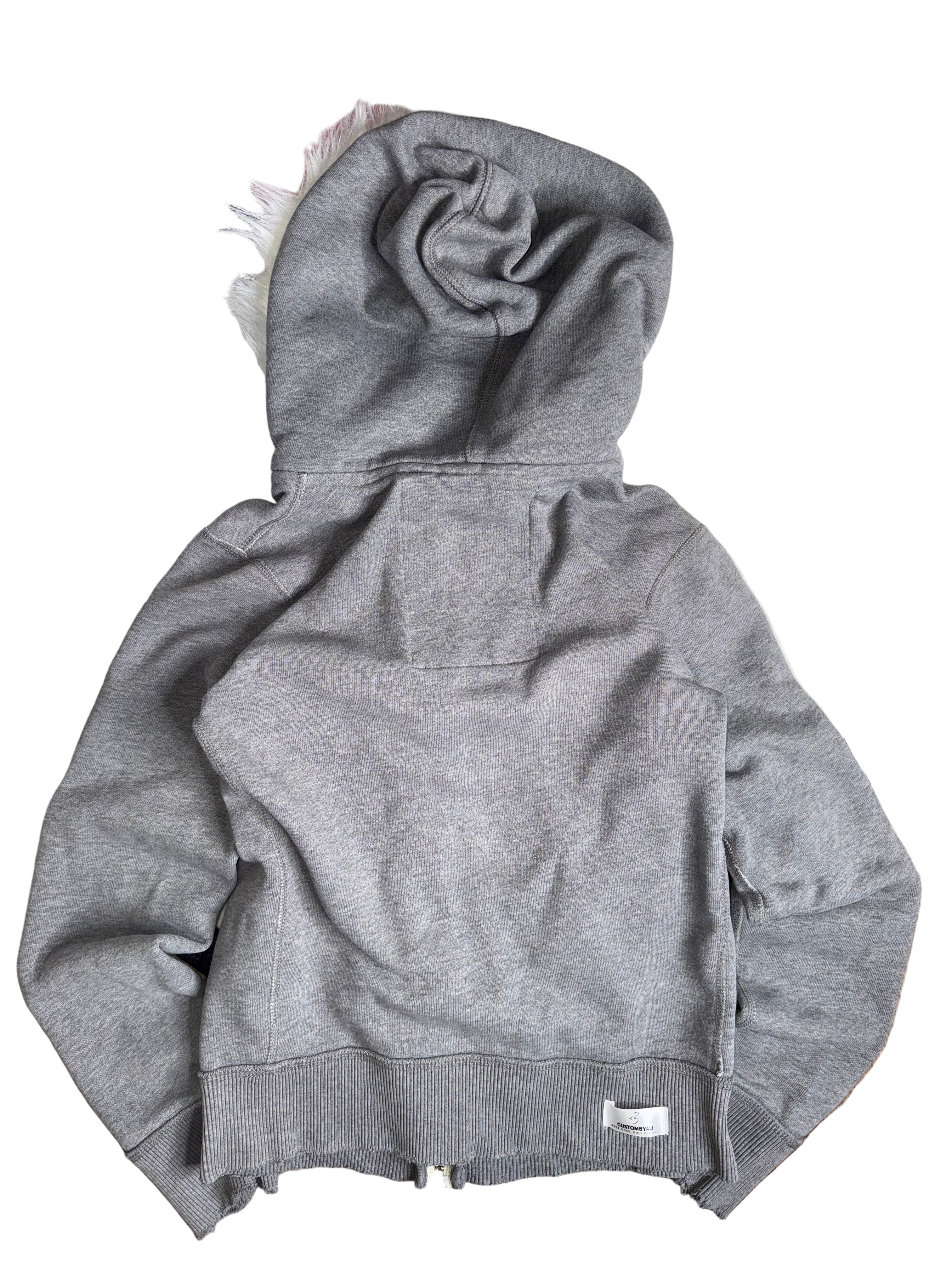 Abercrombie & Fitch fur hoodie